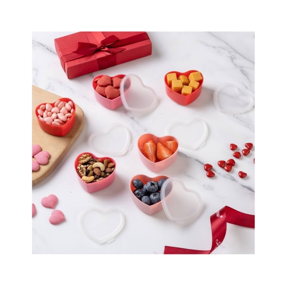 Cook With Color 6pk Small Heart Containers from Target - Picture 4 of 4